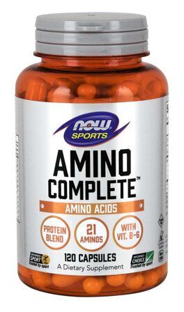 NOW Foods Amino Complete (120 вег. капсул) аминокислотный комплекс