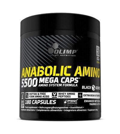 Olimp Anabolic Amino 5500 (180 капс) комплекс аминокислот