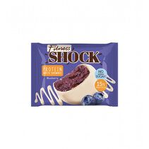 FitnesShock Protein Brownie Брауни протеиновый (50 г) вкус - черника