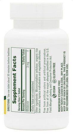 Natures Plus Melatonin 3 мг (90 таб.)