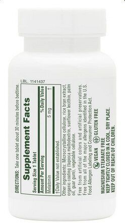 Natures Plus Melatonin 5 мг (90 таб.)