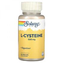Solaray L-Cysteine 500 мг (30 веганских капсул) аминокислота л - цистеин