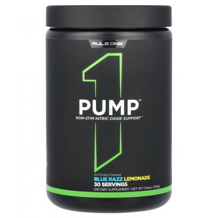 Rule 1 Pump предтренировочный комплекс (330 г) чернично-малиновый лимонад