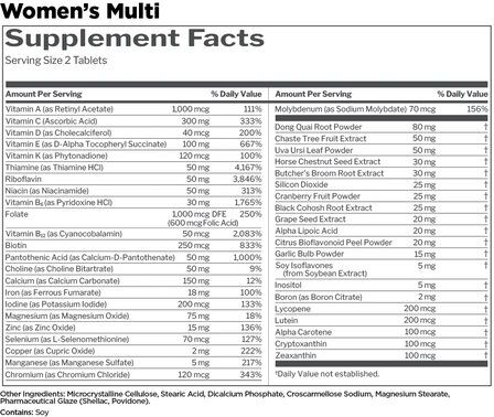 Rule 1 Womans Multi (60 таб) витаминно - минеральный комплекс для женщин													