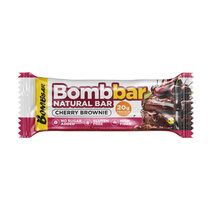 BOMBBAR Natural Bar Батончик неглазированный (60 г) со вкусом Вишневый брауни 