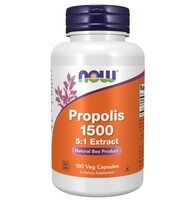 NOW Foods Propolis 1500 mg 100 (веганских капсул) прополис