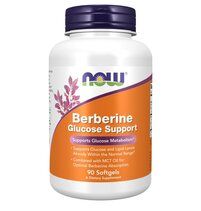 NOW Foods Berberine glucose support (90 гелевых капсул) берберин