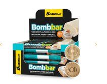 BOMBBAR Батончик глазированный 40 гр (Миндально-кокосовый торт)																						