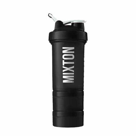 MIXTON Шейкер 3 в 1 (400 мл) черный