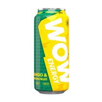 WOW Energy drink энергетический напиток (450 мл) вкус манго-маракуя