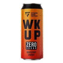 FITNESS FOOD FACTORY сильногазированный напиток WKUP Light (450 мл) грейпфрут мята 
