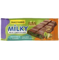 Snaq Fabriq Шоколад молочный с фисташковой пастой и хрустящим тестом (55 г)