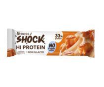 FitnesShock Hi Protein Батончик протеиновый неглазированный (60 г) Карамель