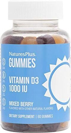 Natures Plus Vitamin D3 Natural 1000 IU (60 жев. таб.)
