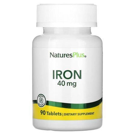 Natures Plus Iron 40 мг (90 таб.)