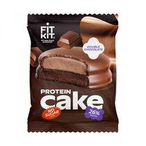 Fit Kit Protein Cake Протеиновое печенье с суфле (50 гр) двойной шоколад