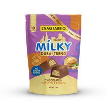 Snaq Fabriq Молочный шоколад с кешью и хрустящим тестом (130 г)