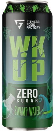 FITNESS FOOD FACTORY тонизирующий газированный напиток WKUP (450 мл) болотная вода