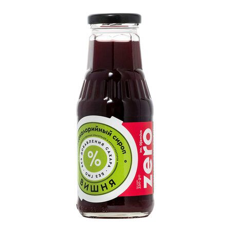 Mr. Djemius ZERO Низкокалорийный сироп (вишня) 330 г, без сахара