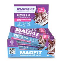 Mad Fit Батончик неглазированный Шоколадный пломбир 50г