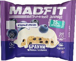 Mad Fit Печенье глазированное (45 г) Черника голубика