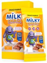 SNAQ FABRIQ Молочный шоколад MILKY SNAQY  (55 г) с воздушным рисом