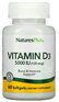Natures Plus Vitamin D 5000 IU (60 гелевых капсул)